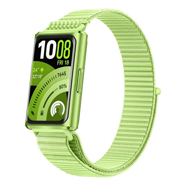 Adjustable Nylon Hook And Loop Fastener Watch Band, For Huawei Band 11 / Band 11 Pro