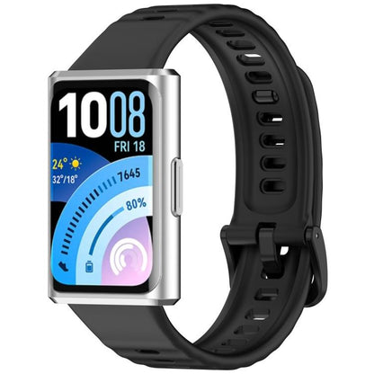 Wave Texture Solid Color Silicone Watch Band, For Huawei Band 11 / Band 11 Pro
