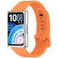 Wave Texture Solid Color Silicone Watch Band, For Huawei Band 11 / Band 11 Pro