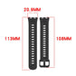 Wave Texture Solid Color Silicone Watch Band, For Huawei Band 11 / Band 11 Pro