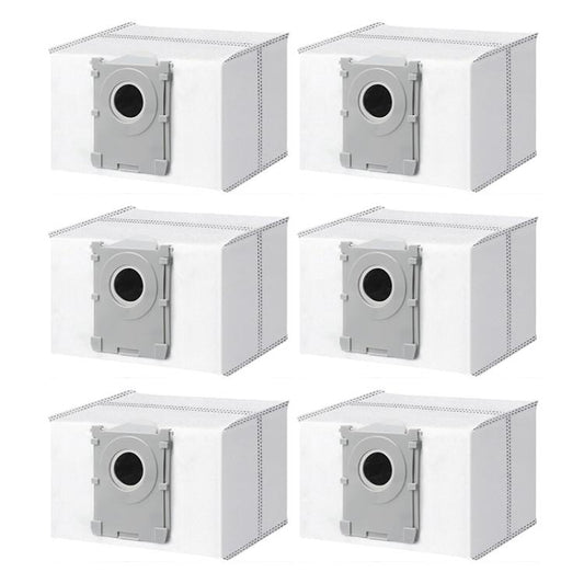 JUNSUNMAY 6pcs Dust Bags for Ecovacs Deebot X8 Pro Omni / T50 Pro Omni / T50 Max Pro Omni / T80 Omni / X9 Pro Omni
