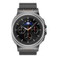 Vibrant Style Thick Mesh Milanese Magnetic Watch Band, For Galaxy Watch9 / 8 / 8 Classic