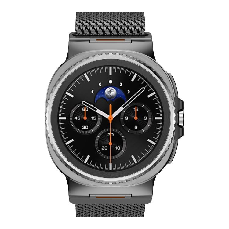 Vibrant Style Thick Mesh Milanese Magnetic Watch Band, For Galaxy Watch9 / 8 / 8 Classic
