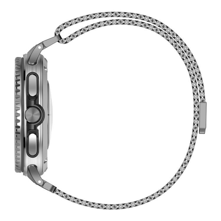 Vibrant Style Thick Mesh Milanese Magnetic Watch Band, For Galaxy Watch9 / 8 / 8 Classic
