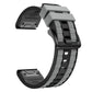 Two Color Matching Sports Silicone Quick Release Watch Band, For Garmin 26mm, For Garmin 22mm