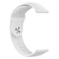 Reverse Buckle Solid Color Silicone Watch Band, For Huawei Watch GT Runner 2