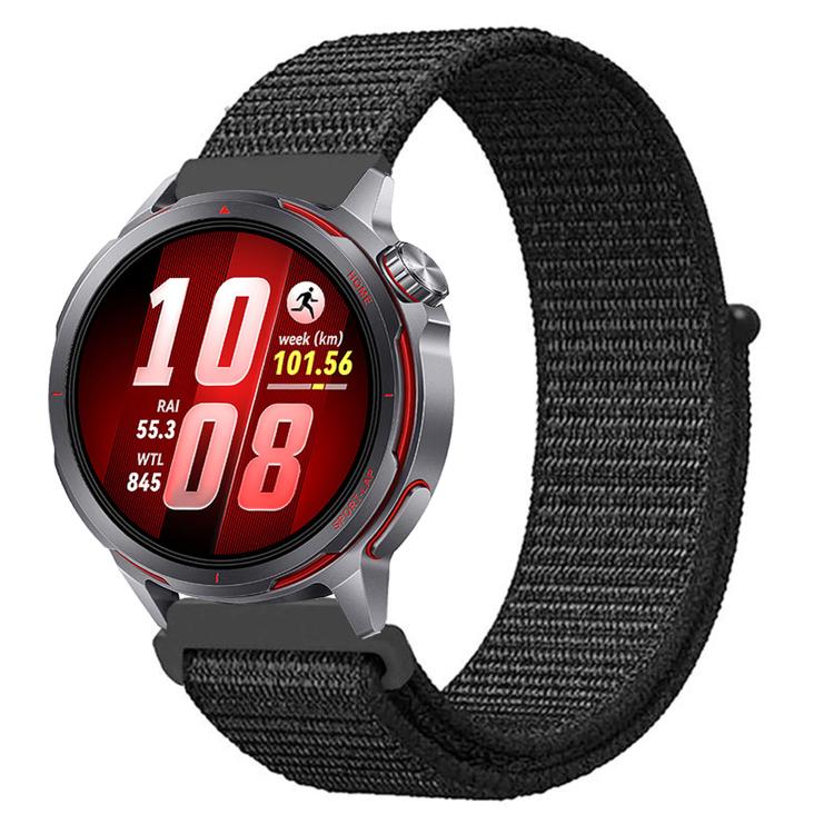 Nylon Loop Hook and Loop Fastener Watch Band, For Huawei Watch GT Runner 2