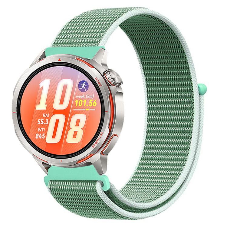 Nylon Loop Hook and Loop Fastener Watch Band, For Huawei Watch GT Runner 2