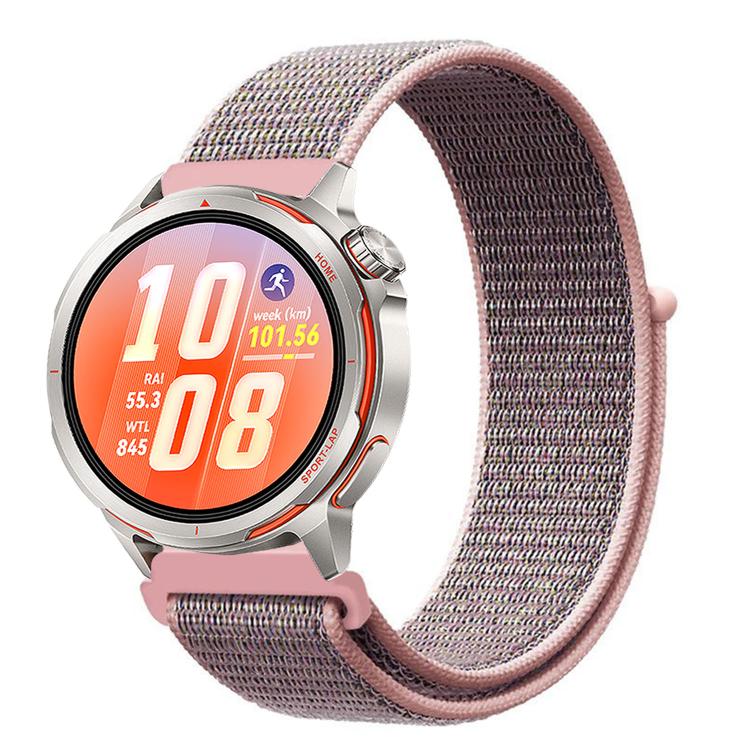 Nylon Loop Hook and Loop Fastener Watch Band, For Huawei Watch GT Runner 2