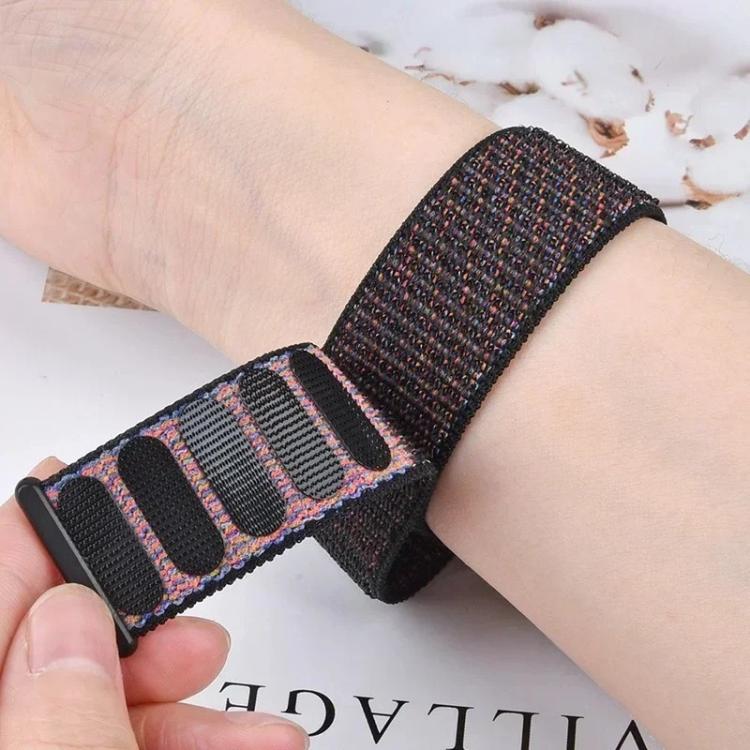 Nylon Loop Hook and Loop Fastener Watch Band, For Huawei Watch GT Runner 2