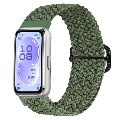 Slide Buckle Nylon Woven Watch Band, For Huawei Band 11 / Band 11 Pro