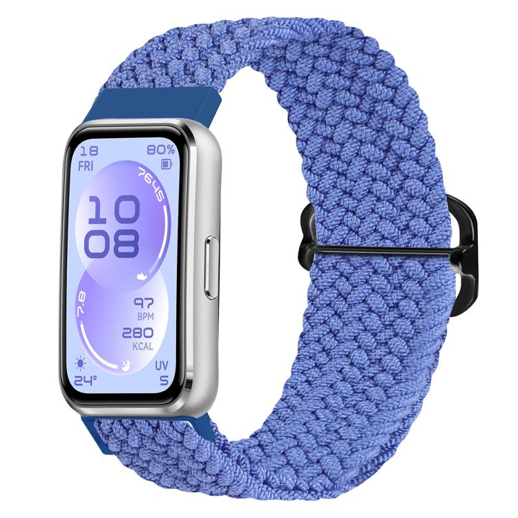 Slide Buckle Nylon Woven Watch Band, For Huawei Band 11 / Band 11 Pro