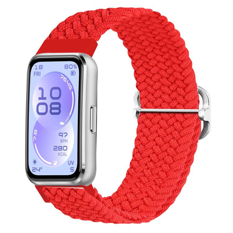 Slide Buckle Nylon Woven Watch Band, For Huawei Band 11 / Band 11 Pro