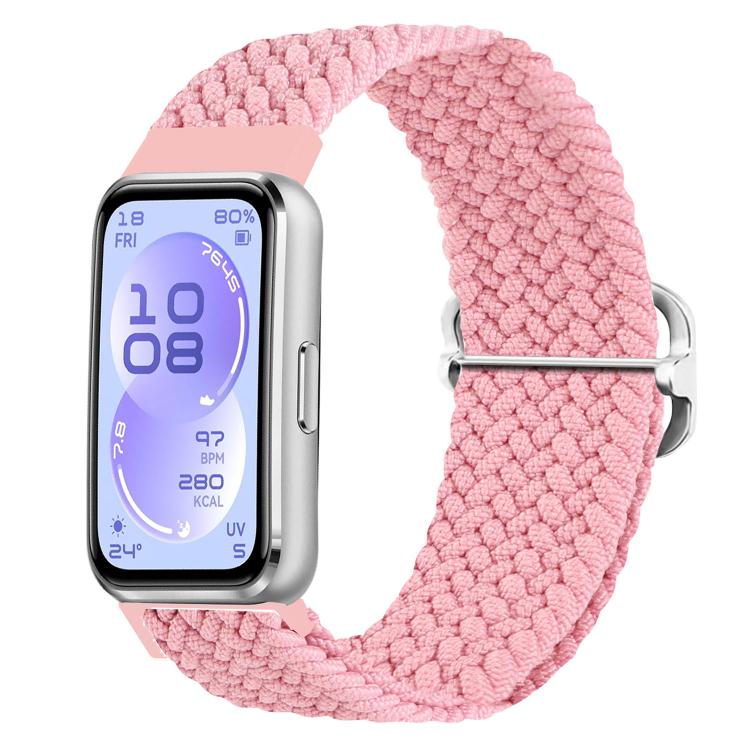 Slide Buckle Nylon Woven Watch Band, For Huawei Band 11 / Band 11 Pro