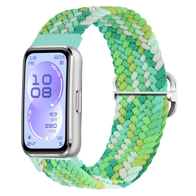 Slide Buckle Nylon Woven Watch Band, For Huawei Band 11 / Band 11 Pro