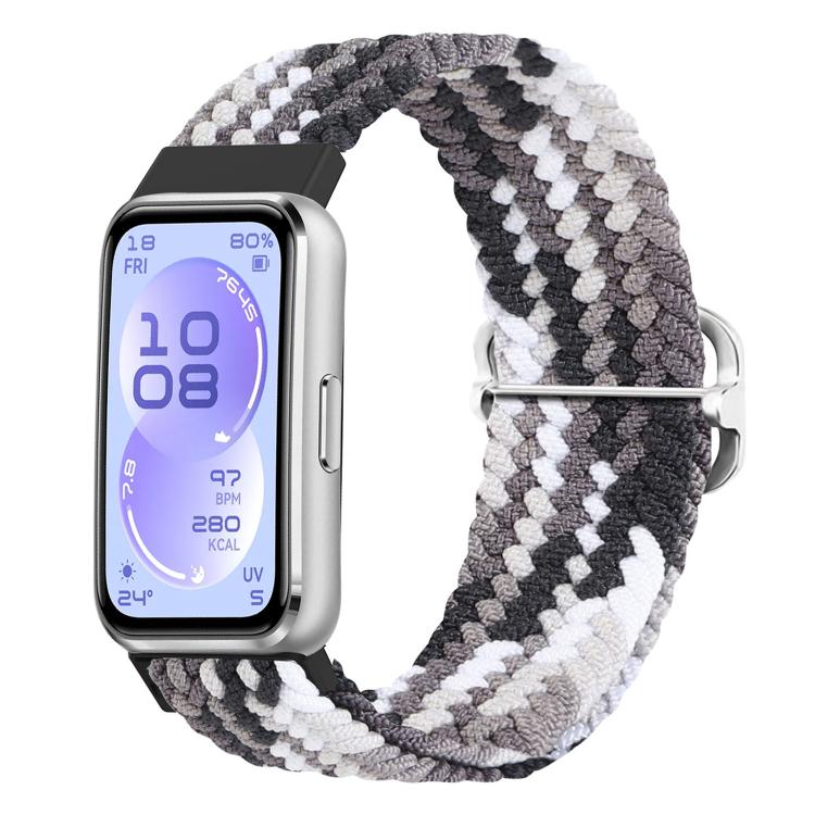 Slide Buckle Nylon Woven Watch Band, For Huawei Band 11 / Band 11 Pro