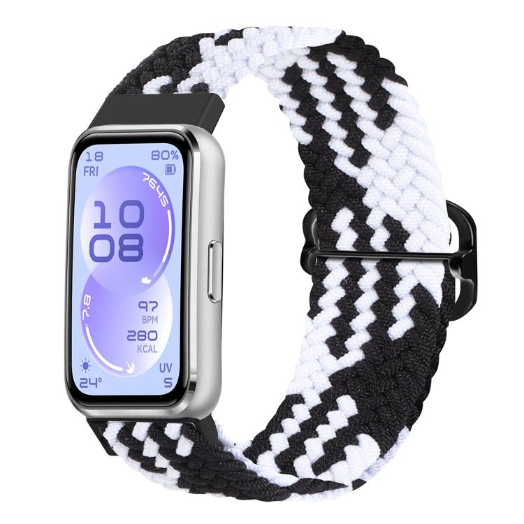 Slide Buckle Nylon Woven Watch Band, For Huawei Band 11 / Band 11 Pro