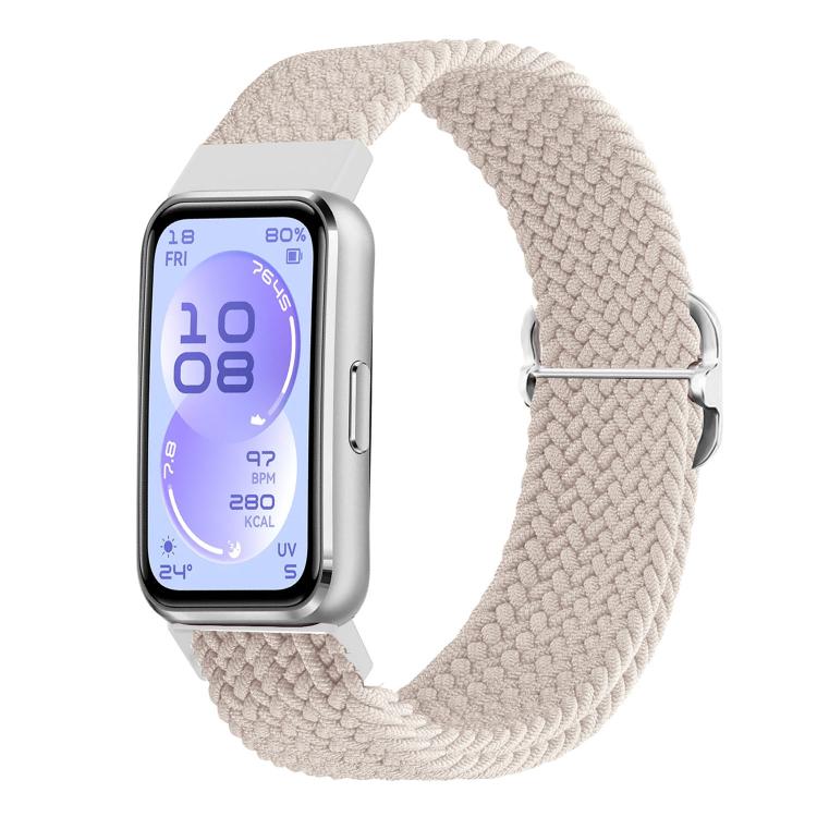 Slide Buckle Nylon Woven Watch Band, For Huawei Band 11 / Band 11 Pro