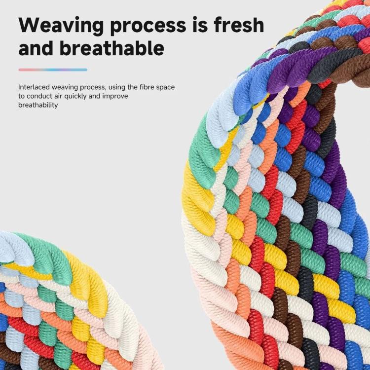 Slide Buckle Nylon Woven Watch Band, For Huawei Band 11 / Band 11 Pro