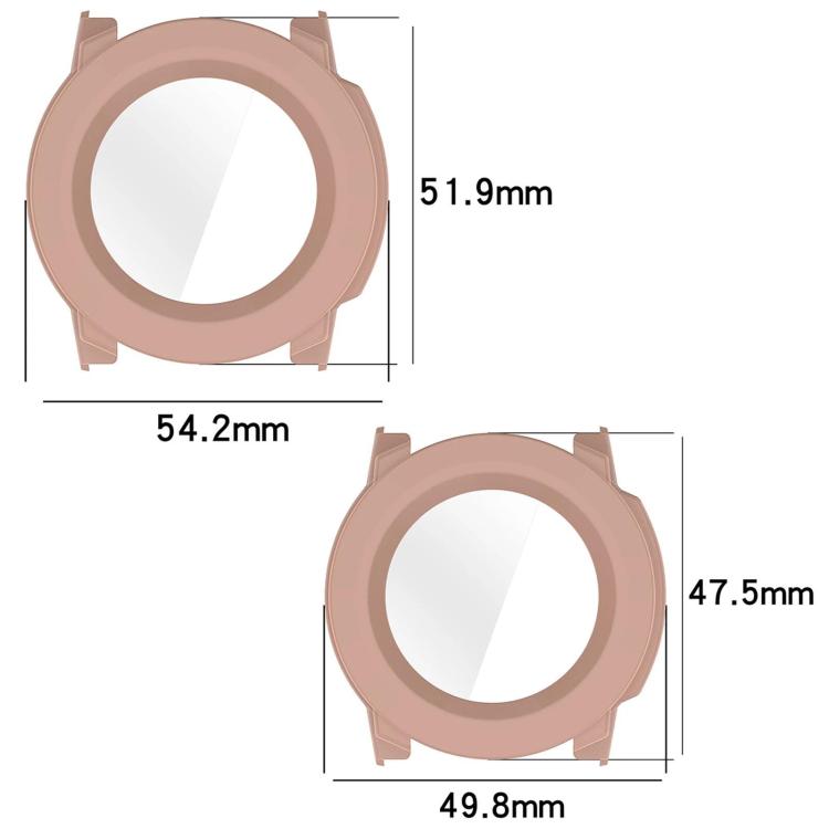Tempered Film Integrated PC Watch Protective Case, For Garmin Instinct 3 AMOLED / Solar 50mm, For Garmin Instinct 3 AMOLED / Solar 45mm