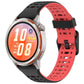 Perforated Double Color Silicone Watch Band, For Huawei Watch GT Runner 2
