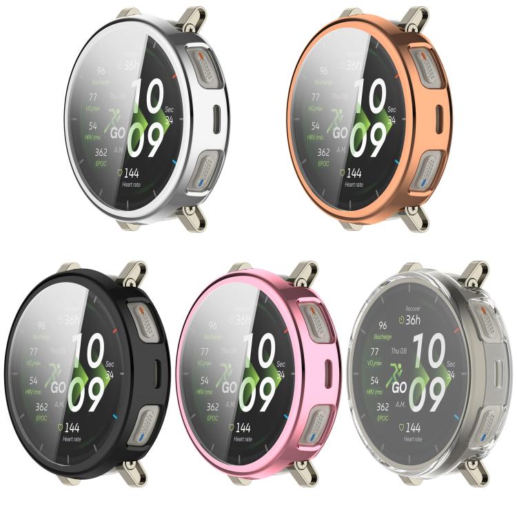 Electroplated TPU Full Coverage Watch Protective Case, For Amazfit Active 3 Premium