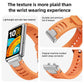 Silver Pin Buckle Quick Release Metal Connector Silicone Watch Band, For Huawei Band 11 / Band 11 Pro