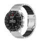 Turtle Buckle One Bead Silicone Titanium Alloy Watch Band, For Garmin 26mm, For Garmin 22mm