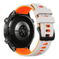 Speed Shadow Sports Two Color Silicone Watch Band, 22mm