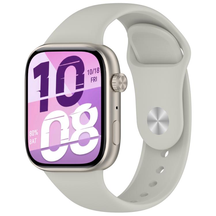 Reverse Buckle Solid Color Silicone Watch Band, For Honor Watch X5i