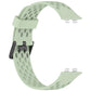 Perforated U-Shaped Dual Buckle Breathable Silicone Watch Band, For Huawei Band 11 / Band 11 Pro