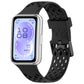 Perforated U-Shaped Dual Buckle Breathable Silicone Watch Band, For Huawei Band 11 / Band 11 Pro