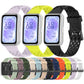 Perforated U-Shaped Dual Buckle Breathable Silicone Watch Band, For Huawei Band 11 / Band 11 Pro