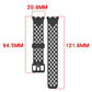 Perforated U-Shaped Dual Buckle Breathable Silicone Watch Band, For Huawei Band 11 / Band 11 Pro