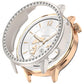 Single Row Diamond Half Coverage Hollow PC Watch Protective Case, For OnePlus Watch 4