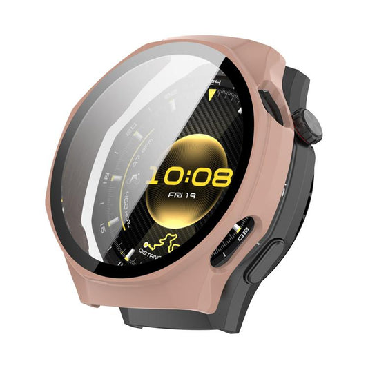 ENKAY Hat-Prince Full Coverage Tempered Glass Film Integrated PC Watch Case, For Huawei Watch GT 7 Pro 46mm, For Huawei Band 11 Pro, For Huawei Band 11
