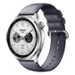 Solid Color Round Buckle Genuine Leather Watch Band, For Xiaomi Watch S4