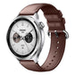Solid Color Round Buckle Genuine Leather Watch Band, For Xiaomi Watch S4