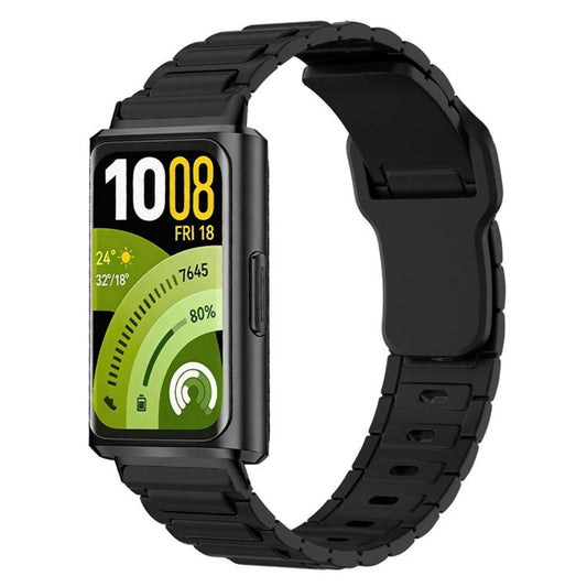 I-Shape Texture Reverse Buckle Silicone Watch Band, For Huawei Band 11 / Band 11 Pro