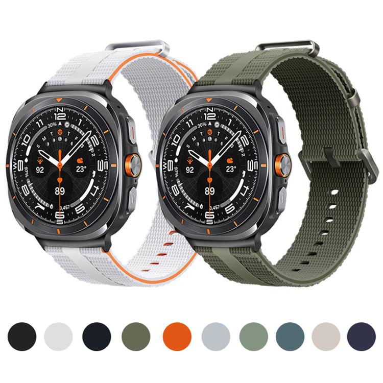 Line Pattern Silicone Watch Band, For Galaxy Watch Ultra2 2026 / 2025 / 1 2024