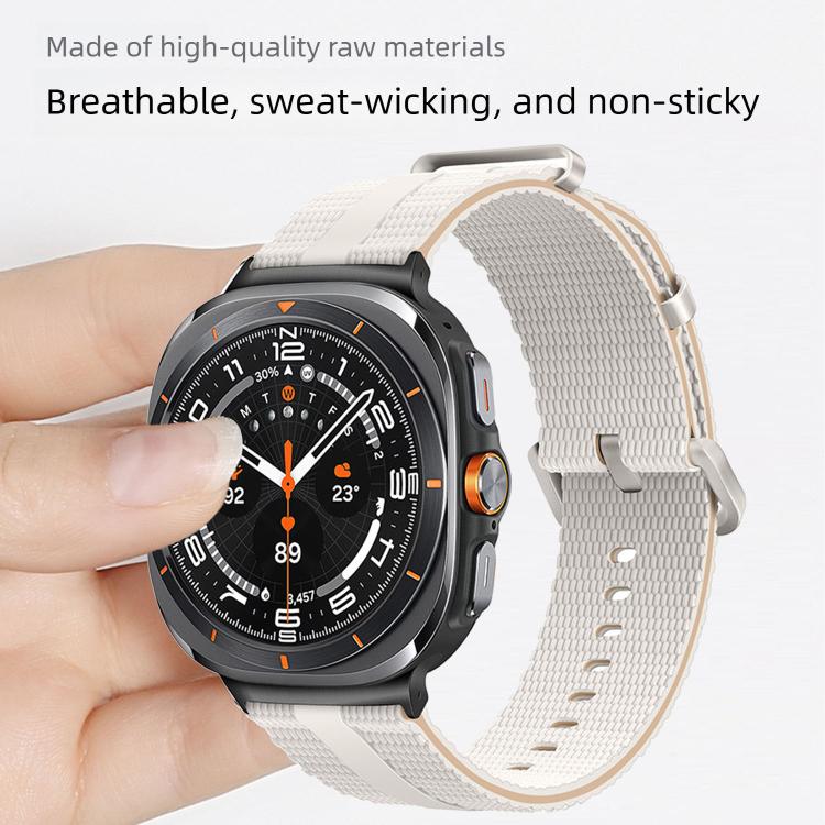 Line Pattern Silicone Watch Band, For Galaxy Watch Ultra2 2026 / 2025 / 1 2024
