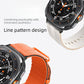 Line Pattern Silicone Watch Band, For Galaxy Watch Ultra2 2026 / 2025 / 1 2024