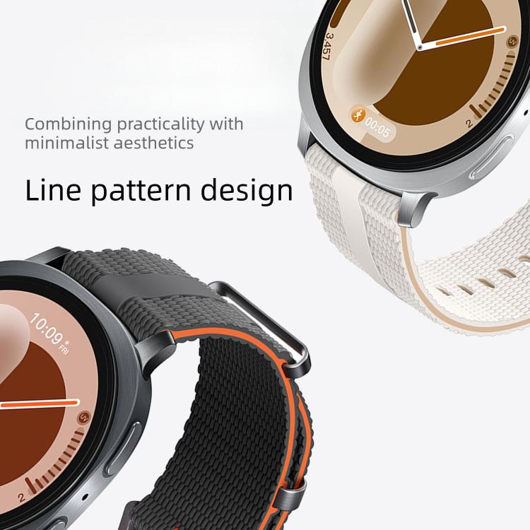 Line Pattern Silicone Watch Band, For Galaxy Watch9 / 8 / 8 Classic