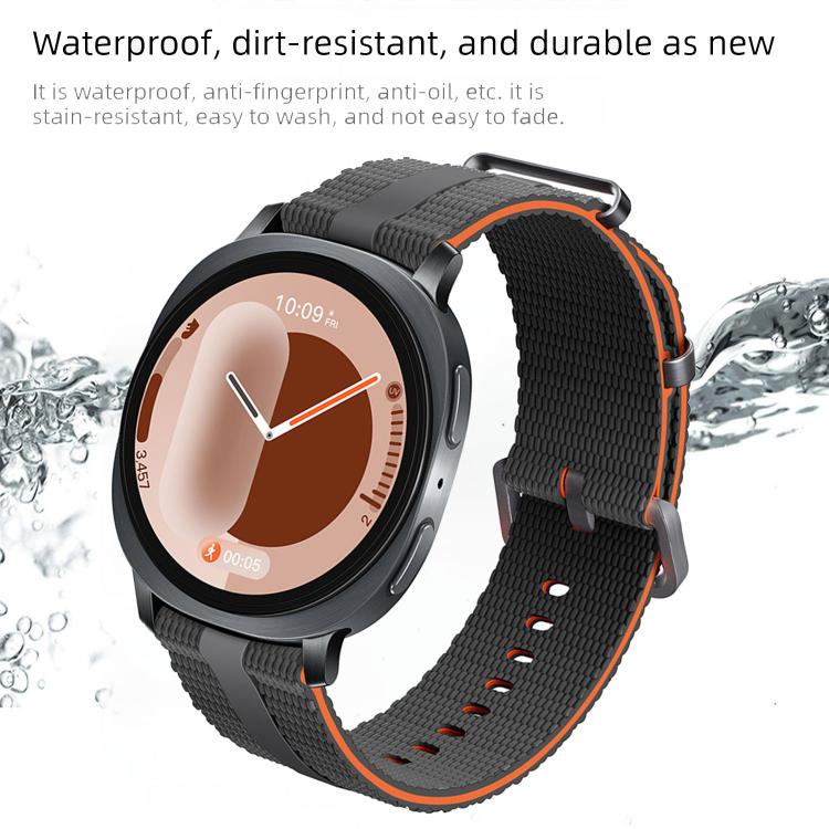 Line Pattern Silicone Watch Band, For Galaxy Watch9 / 8 / 8 Classic