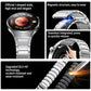 Press Button Interface Magnetic I-Shaped Stainless Steel Watch Band, For Huawei Watch 4 Pro
