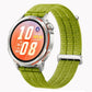 Double-Link Cloud-Feel Breathable Nylon Loop Metal Head Watch Band, 18mm, 20mm, 22mm