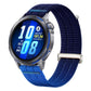 Double-Link Cloud-Feel Breathable Nylon Loop Metal Head Watch Band, 18mm, 20mm, 22mm