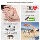 HR01 SIZE 8 Smart Ring, Support Heart Rate / Blood Oxygen / Sleep Monitoring / Female Menstrual Cycle, SIZE 8