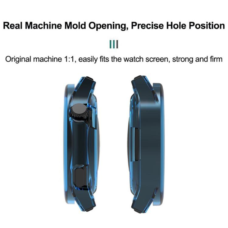 Candy Color Half Coverage Hollow TPU Watch Protective Case, For OPPO Watch X3
