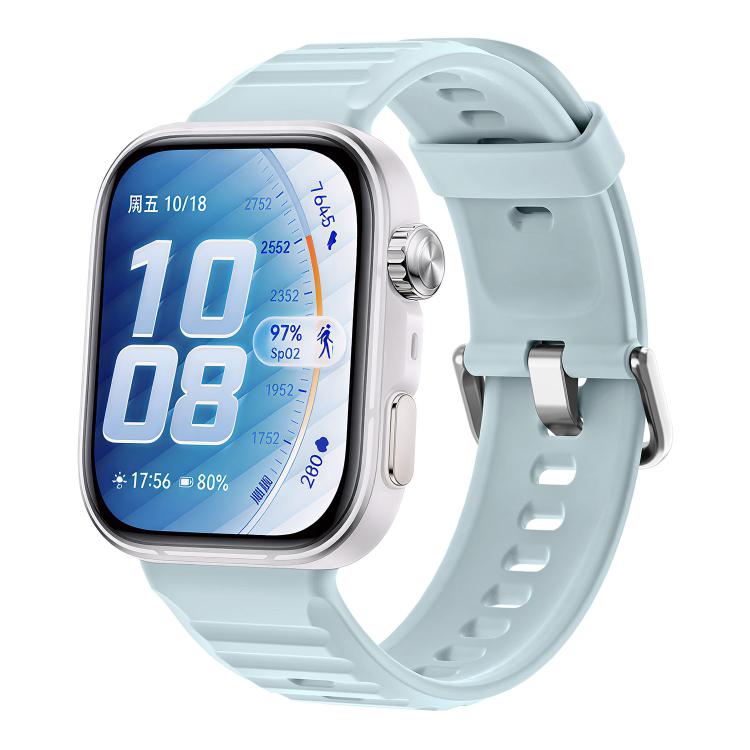 Wave Texture Solid Color Silicone Watch Band, For Huawei Watch Fit 5 / Fit 5 Pro